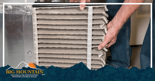 changing air filter