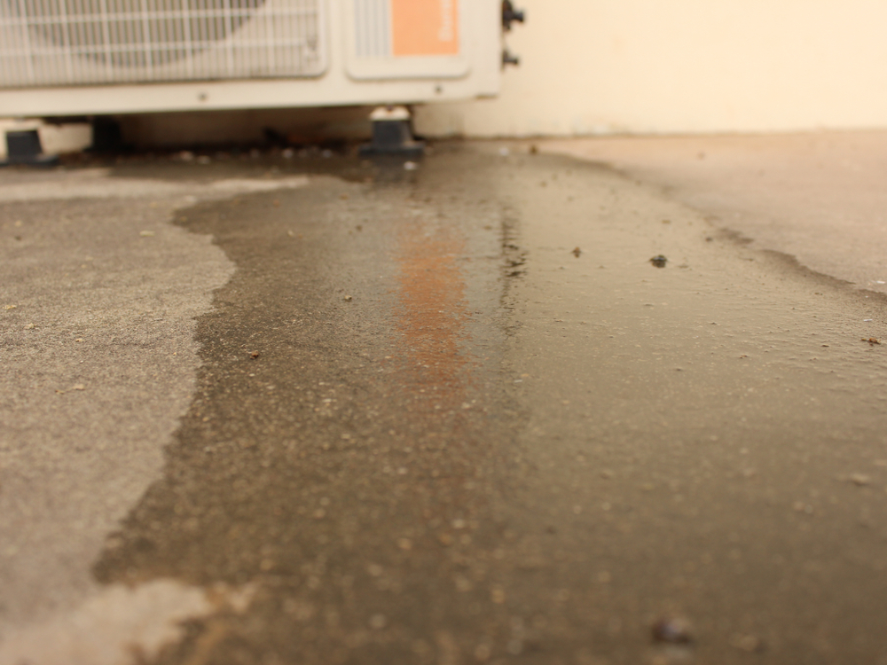 liquid coming out of air conditioner